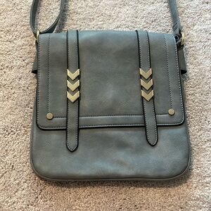 Blue Crossbody Bag